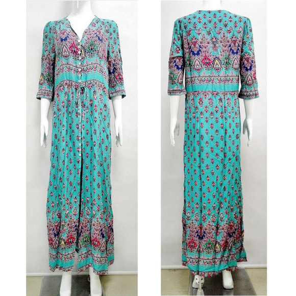 ☆ HP ☆ Maxi shirt boho beach sun dress NWOT - Picture 6 of 6